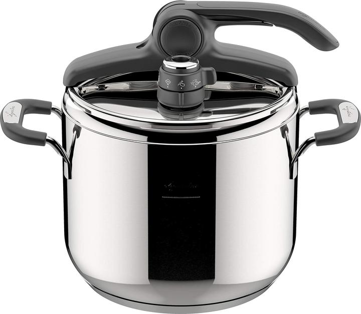 Actual product image Lagostina Pressure cooker Briosa, 22 cm, 7 L (22 cm, Steam cooker, Stainless steel)