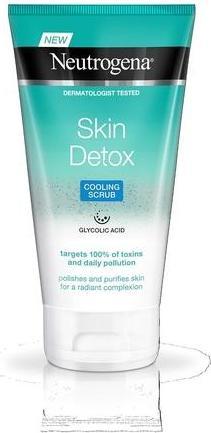 Actual product image Neutrogena Skin Detox Cooling Scrub (Exfoliation, 150 ml)
