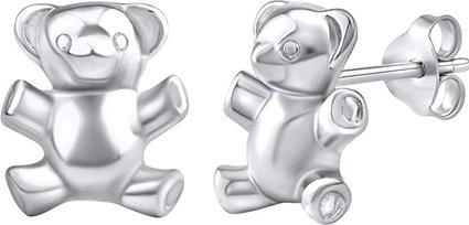 Silvego Silver earrings teddy bears PRM11269