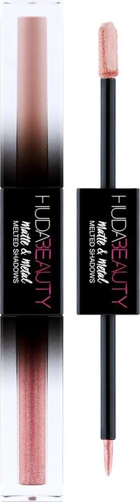 Actual product image Huda Beauty Matte & Metallic Melted Shadows Cinnamon Toast & Hella Honey (Cinnamon Toast & Hella Honey)