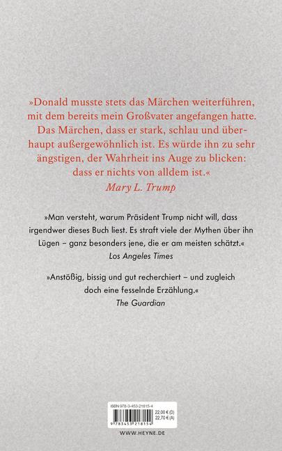 Produktbild Zu viel und nie genug (Deutsch, Mary L. Trump, 2020)