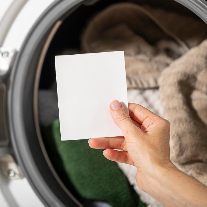 Actual product image Washo Washing strips (60 Washing cycles, Washcloths)