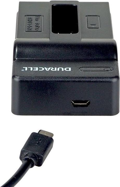 Actual product image Duracell Charger with USB cable for GoPro Hero 5 and 6 battery (Camera battery charger)
