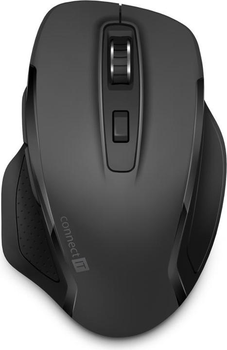 Produktbild Connect IT Dual SmartSwitch bezdrátová pelė, USB-A + C (+1x AA baterie zdarma), pilka (Kabellos)