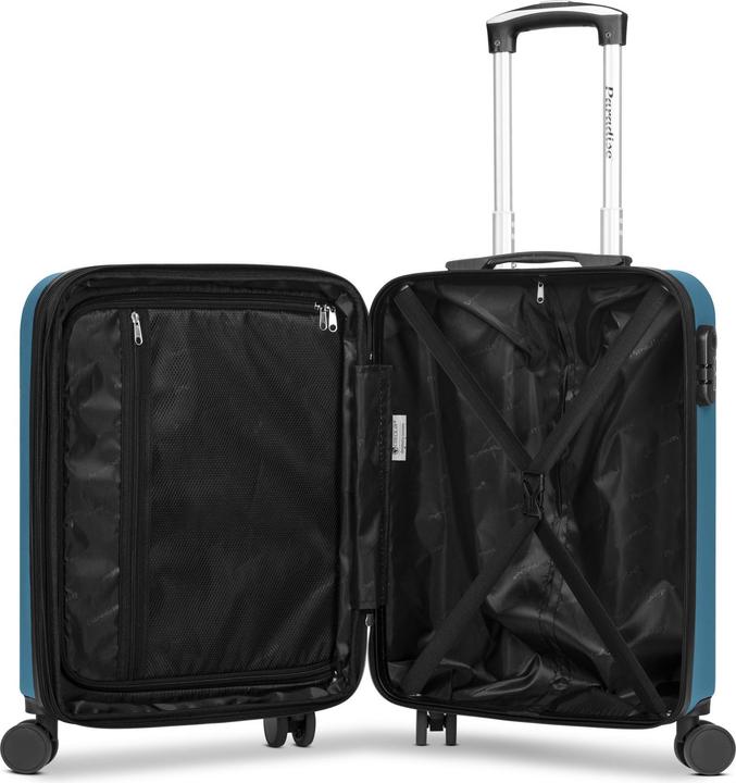 Immagine prodotto Check.In Paradise 2.0 4 Rollen Kabinentrolley S 58 cm mit Dehnfalte (470 l, Bagaglio a mano (fino a 50 litri))