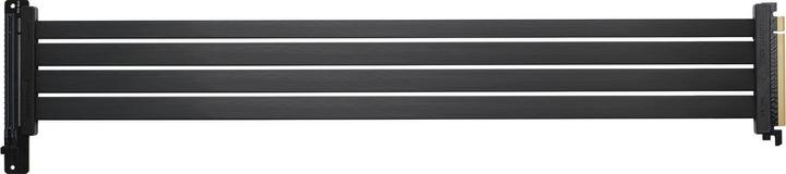 Produktbild Phanteks PCI-E 4.0 x16 Riser Flachband-Kabel, 90 Grad, 60cm - schwarz