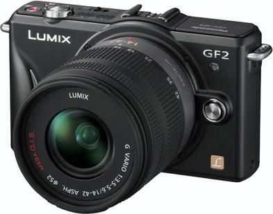 Panasonic Lumix GF2KEG-K, 12 MP, FullHD, 14-42mm Kit, Black