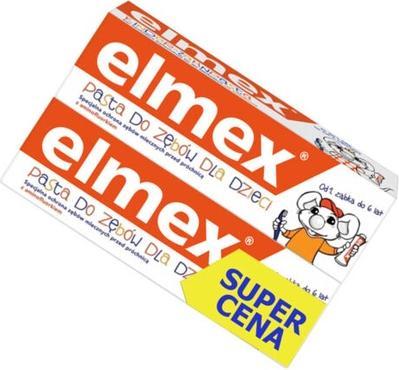Produktbild Elmex Toothpaste for Children from 1st Tooth to 6th Birthday 2x50ml (100 ml)