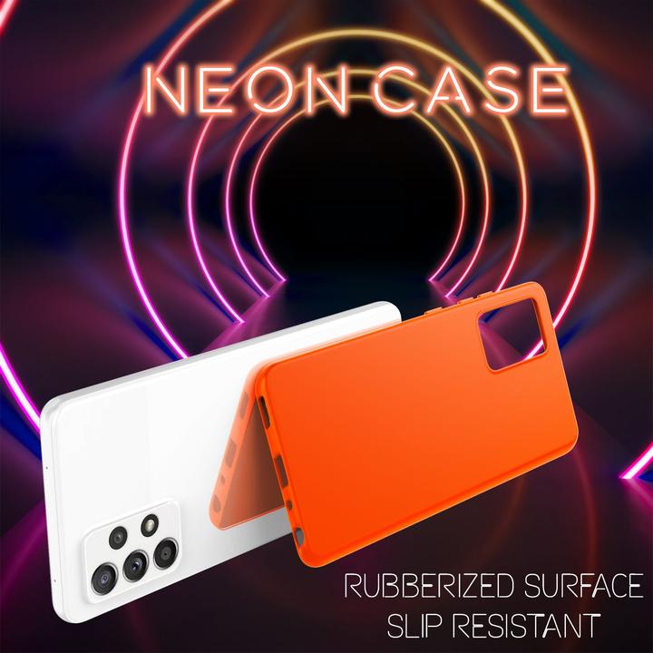 Immagine prodotto Nalia Custodia per cellulare in silicone al neon (Samsung Galaxy A52)