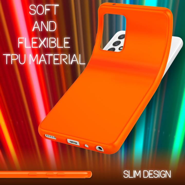 Immagine prodotto Nalia Custodia per cellulare in silicone al neon (Samsung Galaxy A52)