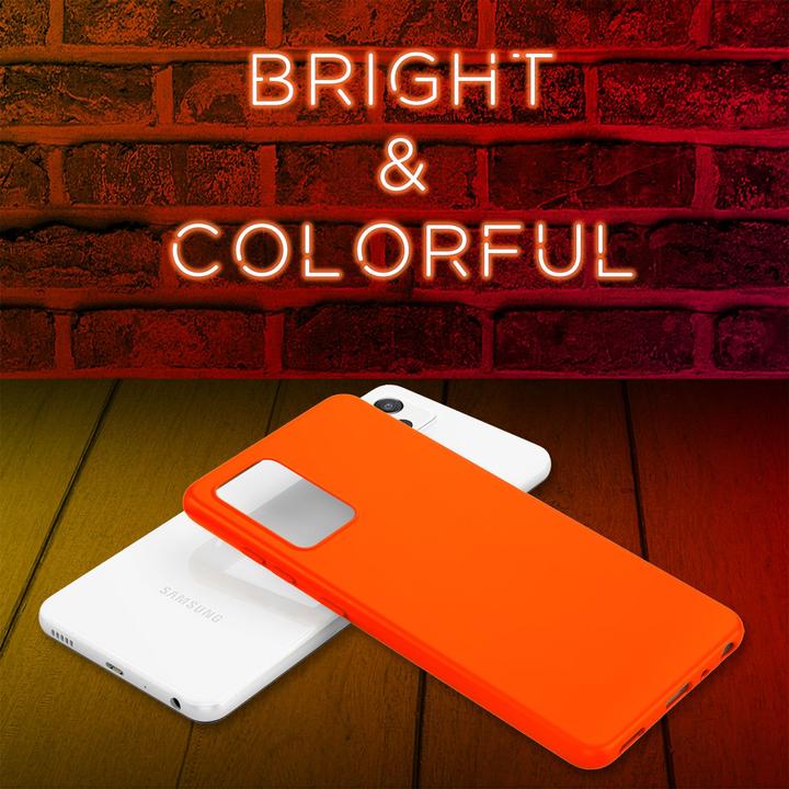 Immagine prodotto Nalia Custodia per cellulare in silicone al neon (Samsung Galaxy A52)