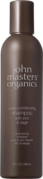 Produktbild John Masters Organics Shampoo & Conditioner ZINC & SAGE - Zink & Salbei 2 in 1 Produkt (236 ml, Flüssiges Shampoo)