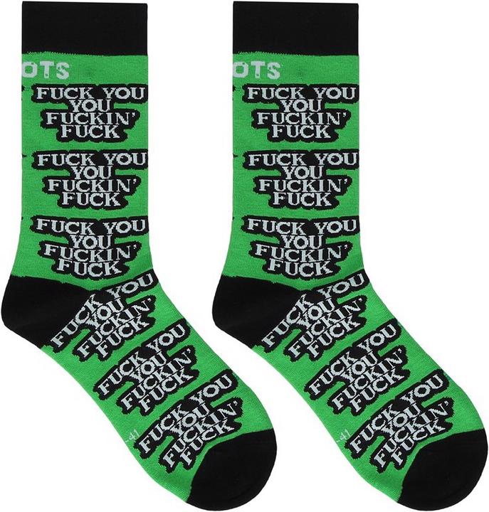 Actual product image Sexy Socks Fuck You (42 - 46)