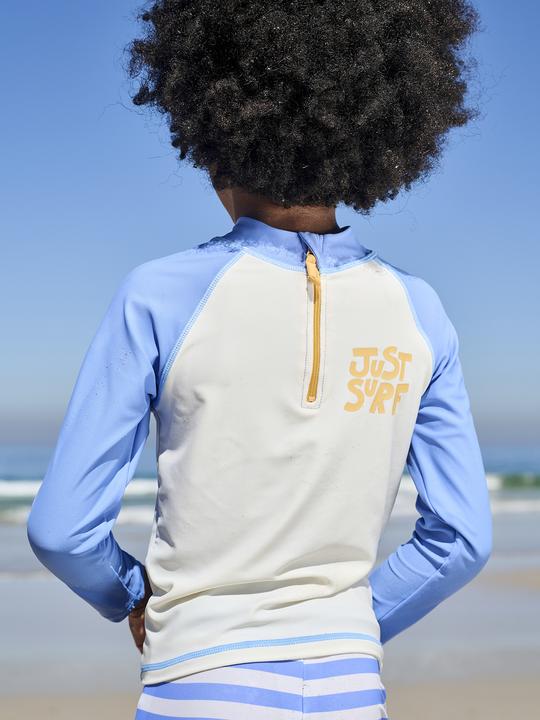 Image du produit Vertbaudet Jungen Strand-Set: UV-Badeshirt & Shorts (128)