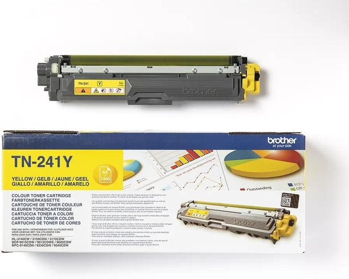 Actual product image Brother Tn-241y (Y)