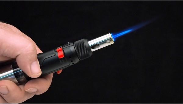 Produktbild Vigor Gas Lötkolben Satz ∙ V5512 ∙ Anzahl Werkzeuge: 12