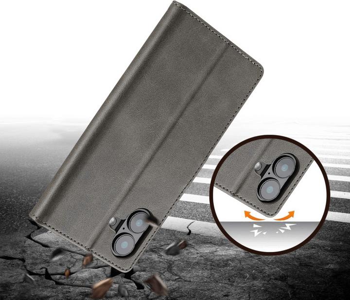 Actual product image Cover-Discount iPhone 16 - LC.IMEEKE leather case cover (Apple iPhone 16)