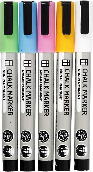 Produktbild Creativ Company Kreide-Marker (Mehrfarbig, 3 mm, 5 x)