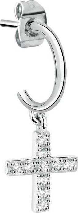 La Petite Story - Single steel earring "+" LPS02AQM91 (Edelstahl)