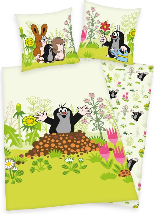 Produktbild Herding Kinder-Wendebettwäsche "Der kleine Maulwurf"