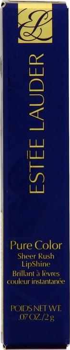 Actual product image Estée Lauder Estee Lauder Pure Color - Sheer Rush Lip Gloss Poppy Shock Rare 9 Ml (Poppy Shock)