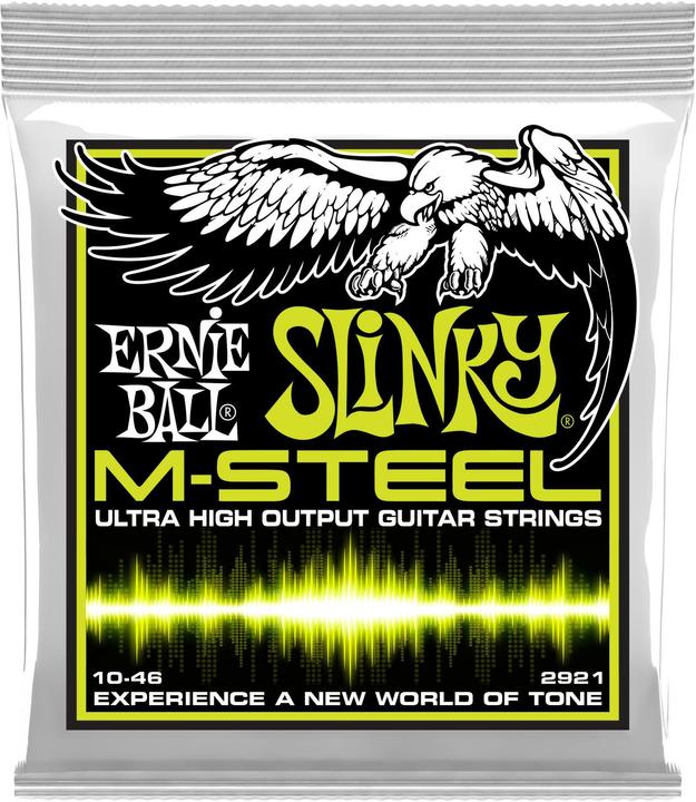 Ernie Ball Slinky M-Steel Regular (6 x, Electric guitar, 0.05")