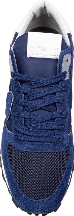 Image du produit Philippe Model sneakers tropez in tessuto tecnico e suede colore blu (42)