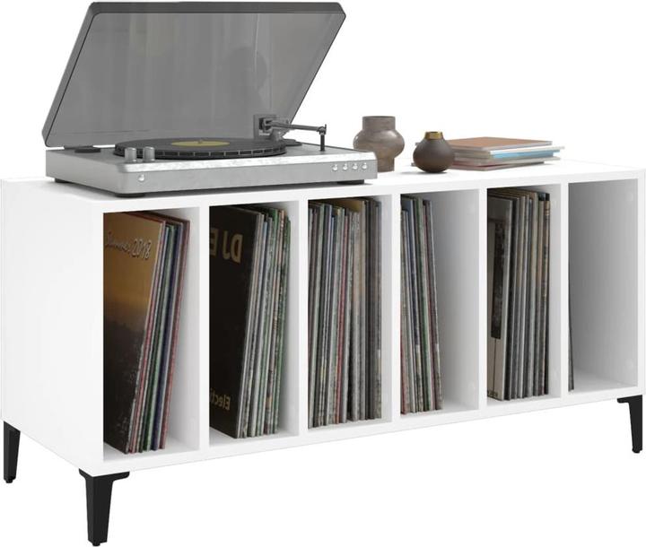 Image du produit VidaXL Plattenschrank Weiss 100x38x48 cm Holzwerkstoff