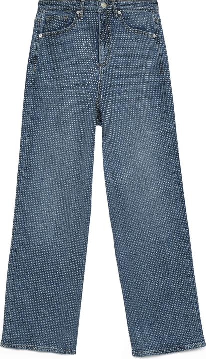 Vero Moda VMTESSA Hohe Taille Weiter Beinschnitt Jeans Weit geschnitten (25)