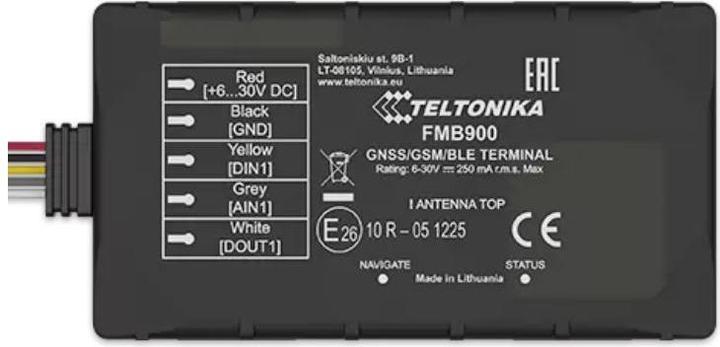 Actual product image Teltonika FMB900 - Small and smart tracker with Bluetooth