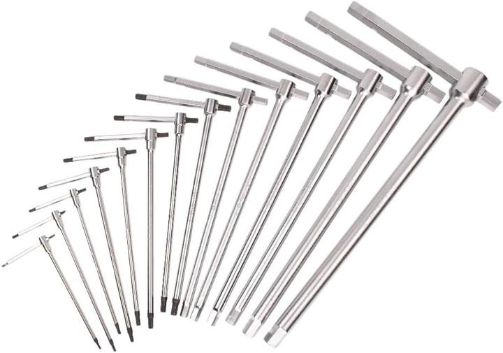 Image du produit Beta Tools Stiftschlüsselsatz mit T-Griff (14-teilig)