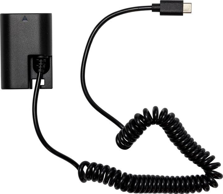 Actual product image Patona USB-C input battery adapter NP-FZ100 (DC coupler)