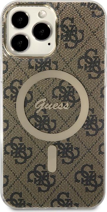 Produktbild Guess GUHMP13XH4STW iPhone 13 Pro Max 6.7" br?zowy/brown hardcase 4G MagSafe (Apple iPhone 13 Pro Max)
