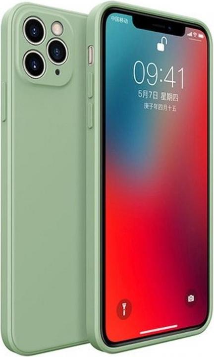 Actual product image Screenguard Apple iPhone 12 Pro Max Liquid Silicone Case Cover (Apple iPhone 12 Pro Max)