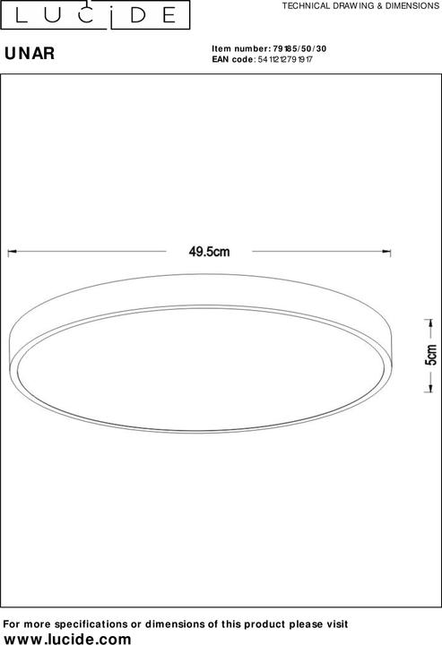 Immagine prodotto Lucide Unar (2350 lm)