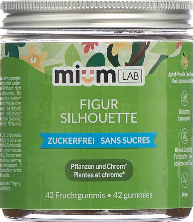 Actual product image Mium Lab Vitamingummis Figur (42 Piece, Gummies, 158 g)