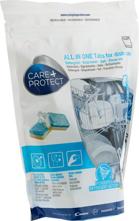 Care + Protect Reinigungstabs all in one (Pills)