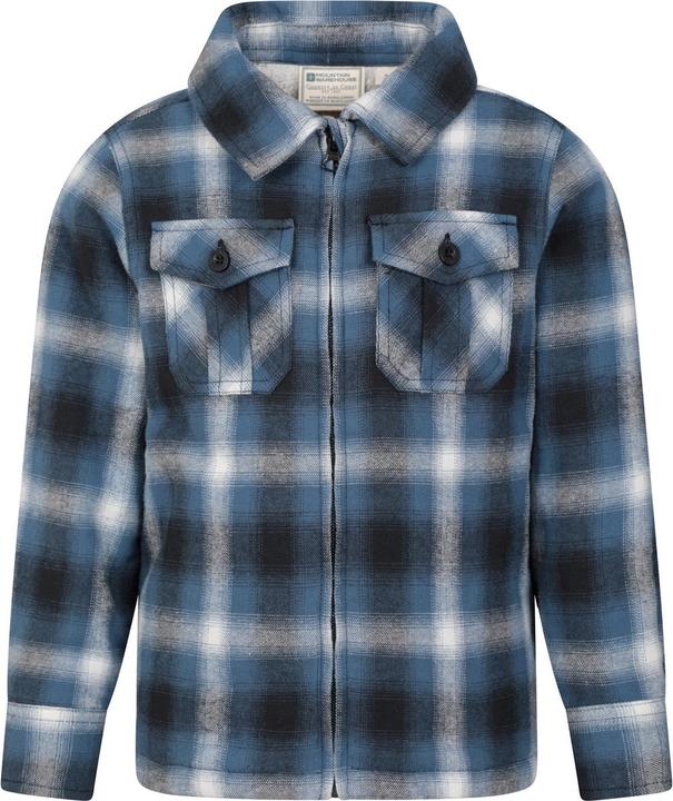 Produktbild Mountain Warehouse Stream Hemdjacke Durchgehender Reissverschluss (128)