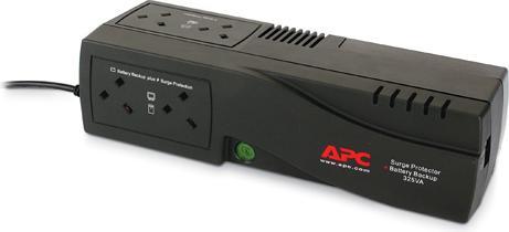 Produktbild APC Back-UPS 325, 230V, BS1363 (0.33 VA, 185 W)