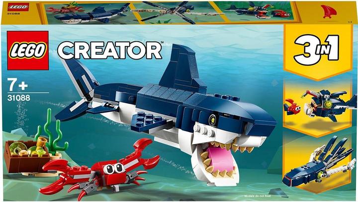 LEGO les habitants des grands fonds marins (31088, LEGO Creator 3-in-1)