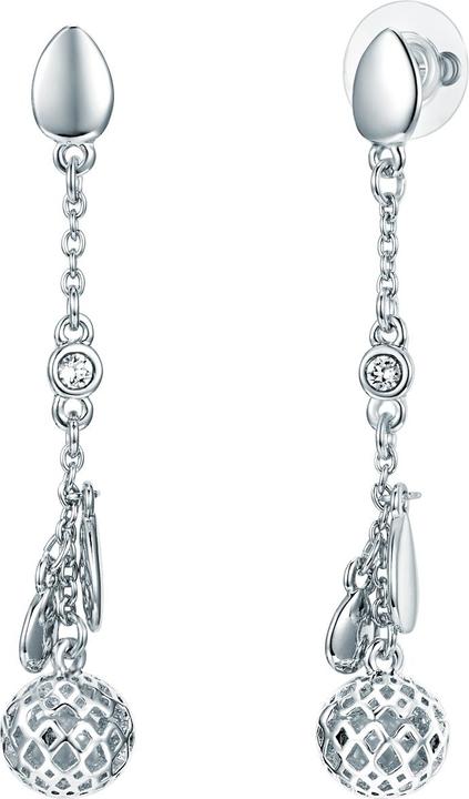 Immagine prodotto Lulu & Jane Lega di metallo decorata con cristalli Swarovski® Perlina di vetro argento - 33644 (Lega metallica)