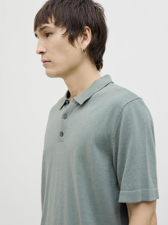 Actual product image Jack & Jones Jjeemil Knit Relaxed Polo Ss Sn (XL)
