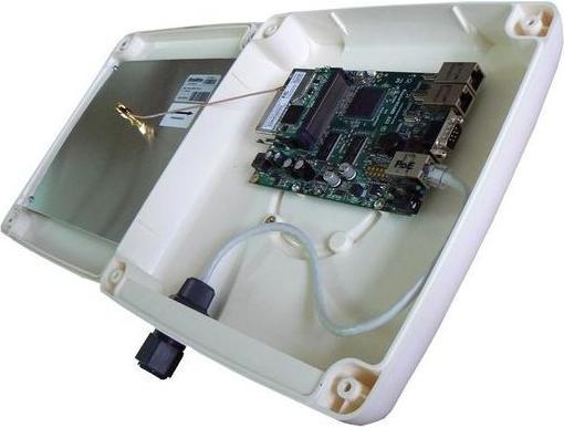 Actual product image Itelite PRA35019 - 3.5 GHz 19 dBi Panel Antenna+ Enclosure - Ethernet - Power over Etherne