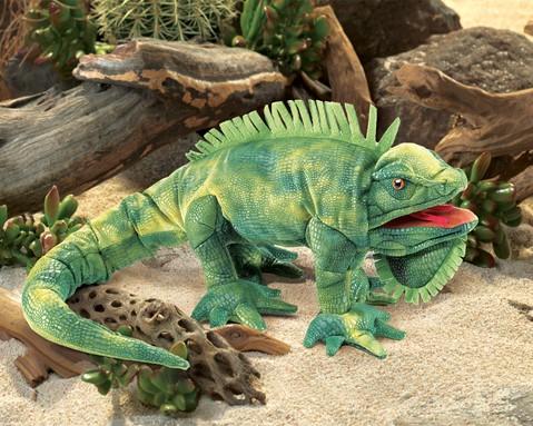 Produktbild Folkmanis Leguan / Iguana