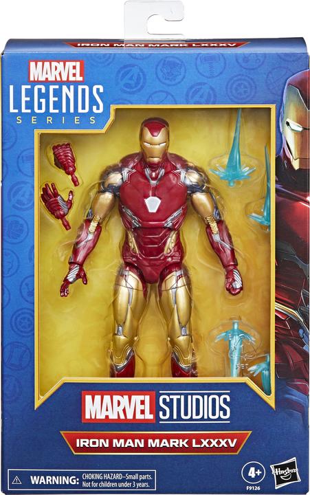 Actual product image Hasbro Marvel Studios Marvel Legends Iron Man Mark LXXXV