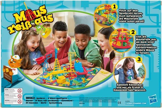 Actual product image Hasbro Gaming Mousetrap (German)
