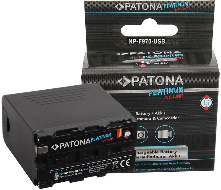 Produktbild Patona Digitalkamera-Akku für Sony NP-F970 und CCD Serie (Kamera Akku)