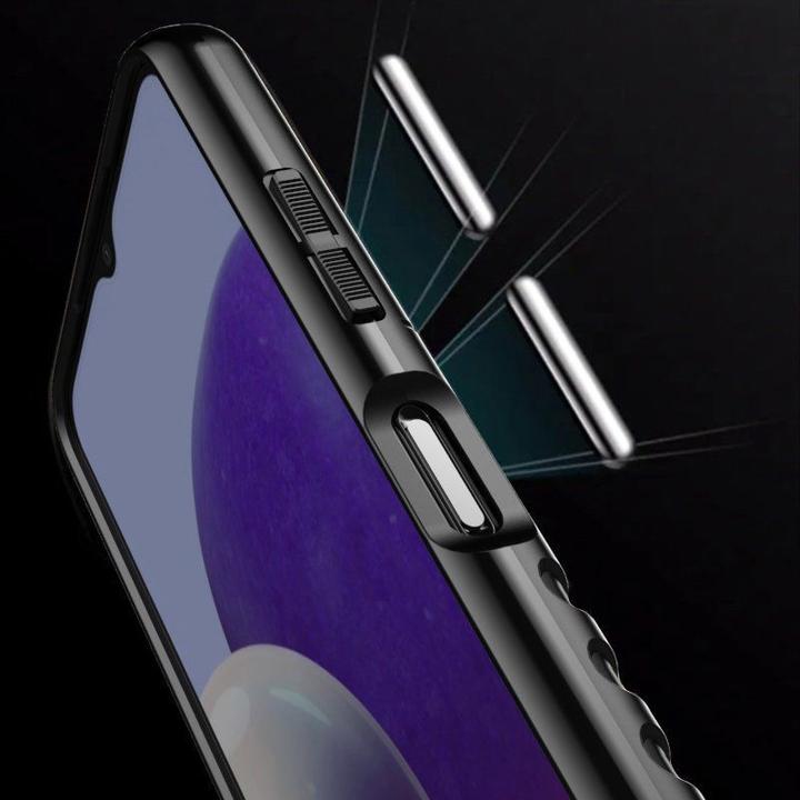 Produktbild Hurtel Thunder Case Flexible Tough Rugged Cover TPU Case for Samsung Galaxy A22 5G black (Samsung Galaxy A22 5G)