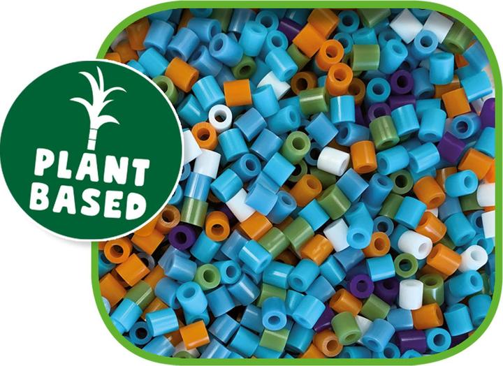 Actual product image Ses Green Beedz - Ironing Bead Set Triceratops Dino