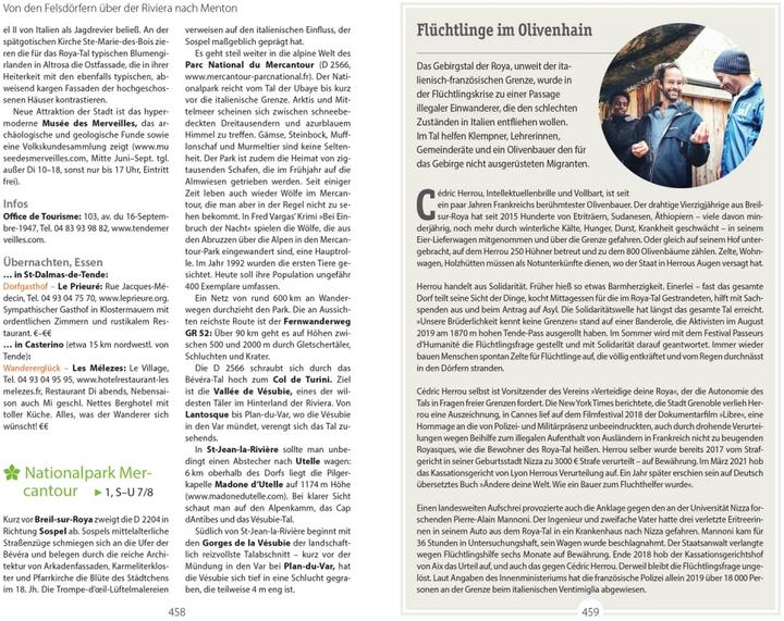 Produktbild Reise-Handbuch Reiseführer Provence, Côte d'Azur (Deutsch, Klaus Simon, 2023)